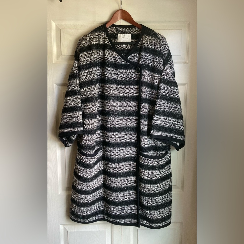 LK Bennett Tweed Coat M/L